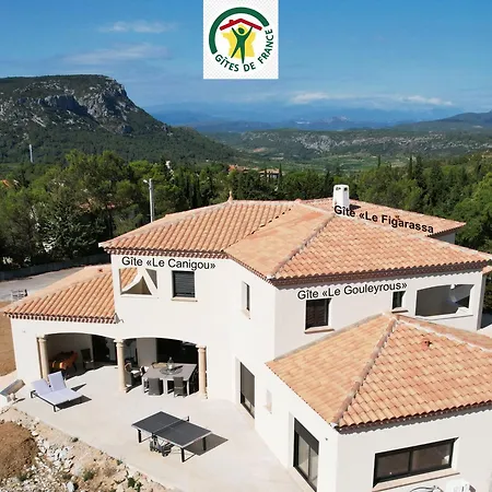 Trois Au Sein Du Mas Jams - Le Gouleyrous, Le Canigou Et Le Figarassa Lejlighed *